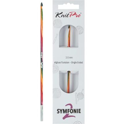 KnitPro Symfonie 2 Szydełko afgańskie/tunezyjskie 3 mm KnitPro Symfonie 2 Szydełko afgańskie/tunezyjskie 3 mm