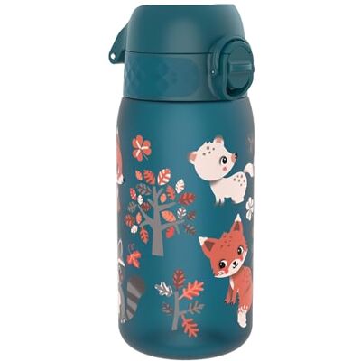 Ion8 Butelka dla Dzieci, 350 ml/12 oz, Szczelna, Łatwa do Otwarcia, Bezpieczny Zamek, Można Myć w Zmywarce, Bez BPA, Uchwyt do Przenoszenia, Łatwa do Czyszczenia, Bezwonny, Zwierzęta Leśne Ion8 Butelka dla Dzieci, 350 ml/12 oz, Szczelna, Łatwa do Otwarcia, Bezpieczny Zamek, Można Myć w Zmywarce, Bez BPA, Uchwyt do Przenoszenia, Łatwa do Czyszczenia, Bezwonny, Zwierzęta Leśne