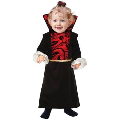 FIESTAS GUIRCA Imprezy Guirca Cute VAMPIRIT TRANSILVANIA kostium halloween wiek 12-24 miesięcy FIESTAS GUIRCA Imprezy Guirca Cute VAMPIRIT TRANSILVANIA kostium halloween wiek 12-24 miesięcy