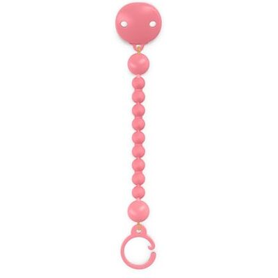 Suavinex Fucsia Silikonowy Klips na Smoczek - Baby Klipsk Suavinex Fucsia Silikonowy Klips na Smoczek - Baby Klipsk