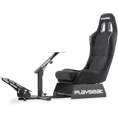 PLAYSEAT Evolution M Alcantara Fotel Gamingowy, Skóra, Czarny, 98 x 50 x 132 cm PLAYSEAT Evolution M Alcantara Fotel Gamingowy, Skóra, Czarny, 98 x 50 x 132 cm