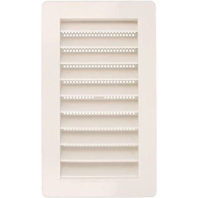 Amig Prostokątna krata z tworzywa sztucznego z moskitierą Kratki wentylacyjne do wylotu powietrza Idealny do sufitu kuchennego i łazienki Wymiary: 200 X 140 MM Kolor: Biały Amig Prostokątna krata z tworzywa sztucznego z moskitierą Kratki wentylacyjne do wylotu powietrza Idealny do sufitu kuchennego i łazienki Wymiary: 200 X 140 MM Kolor: Biały