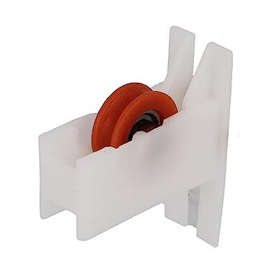 Amig Łożysko przesuwne Zestaw 2 sztuk Rozmiar 35 x 39 mm Obudowa nylonowa z łożyskami kulkowymi Zaprojektowany do okien przesuwnych Biały Amig Łożysko przesuwne Zestaw 2 sztuk Rozmiar 35 x 39 mm Obudowa nylonowa z łożyskami kulkowymi Zaprojektowany do okien przesuwnych Biały