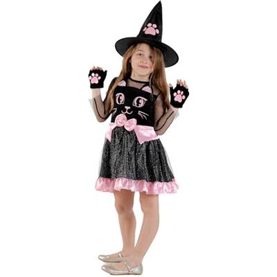 Ciao Kitty Witch costume disguise fancy dress girl (Size 10-12 years) Ciao Kitty Witch costume disguise fancy dress girl (Size 10-12 years)