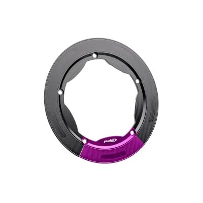 Puig 22693L Obrobione aluminium podnóżki adaptera pilota z anodowanym wykończeniem i regulacją milimetrową do precyzyjnego montażu, fioletowy Puig 22693L Obrobione aluminium podnóżki adaptera pilota z anodowanym wykończeniem i regulacją milimetrową do precyzyjnego montażu, fioletowy