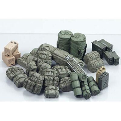 TAMIYA 35266 1:35 Diorama zestaw amerykański wojskowy Zub. Nowoczesny, zestaw modelarski, plastikowy zestaw do montażu, szczegółowa imitacja TAMIYA 35266 1:35 Diorama zestaw amerykański wojskowy Zub. Nowoczesny, zestaw modelarski, plastikowy zestaw do montażu, szczegółowa imitacja