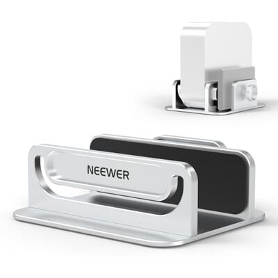 NEEWER Basics Mac Mini Stojak z uchwytem SSD, stop aluminium PC pionowe gniazdo do stojaka na biurko akcesoria do komputera kompatybilne z Apple Mac Mini z chipem M4 lub M4 Pro, DS025 NEEWER Basics Mac Mini Stojak z uchwytem SSD, stop aluminium PC pionowe gniazdo do stojaka na biurko akcesoria do komputera kompatybilne z Apple Mac Mini z chipem M4 lub M4 Pro, DS025