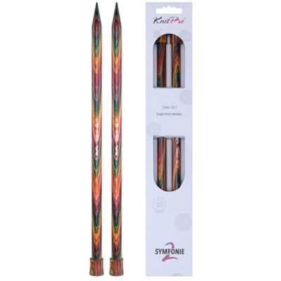 KnitPro Symfonie 2 pojedyncze igły spiczaste 16" (40 cm) 12 mm KnitPro Symfonie 2 pojedyncze igły spiczaste 16" (40 cm) 12 mm