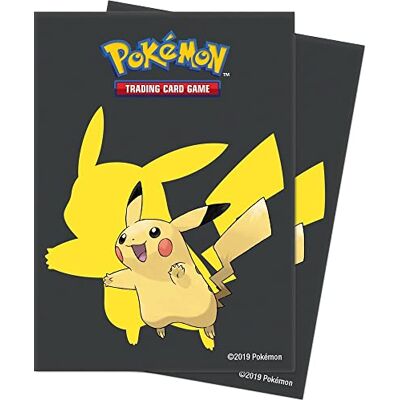 Pokémon Ultra Pro E-15101 Pokemon standardowe ochraniacze na deskę Pikachu 2019 (65 szt.), wielokolorowe Pokémon Ultra Pro E-15101 Pokemon standardowe ochraniacze na deskę Pikachu 2019 (65 szt.), wielokolorowe