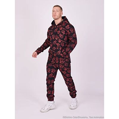 Pro-Ject Męskie spodnie joggerowe, czarne, rozmiar S, 88% bawełna, 12% Poleyster Streetwear Współczesne Pro-Ject Męskie spodnie joggerowe, czarne, rozmiar S, 88% bawełna, 12% Poleyster Streetwear Współczesne
