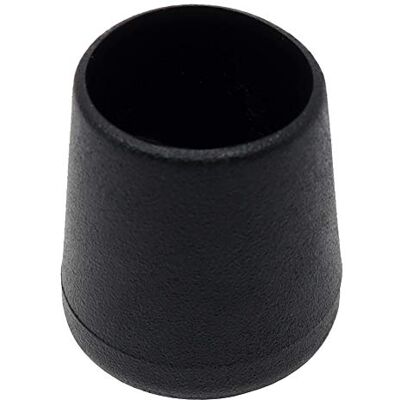 Adsamm LG-BL-20-16 LG-BL-20 16 x nakładki na nogi krzesła, czarne, Ø 20-21 mm Adsamm LG-BL-20-16 LG-BL-20 16 x nakładki na nogi krzesła, czarne, Ø 20-21 mm