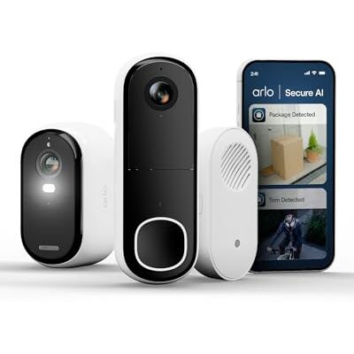 Arlo E3 2K + Doorbell HD + Chime EU Only Arlo E3 2K + Doorbell HD + Chime EU Only