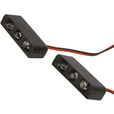Carpoint 1510460 Leuchten 3LED 2 Stück, blau Carpoint 1510460 Leuchten 3LED 2 Stück, blau