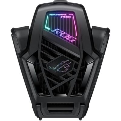 Asus ROG AeroActive Cooler X, wbudowana podpórka, 2 fizyczne przyciski, gniazdo słuchawkowe 3,5 mm Asus ROG AeroActive Cooler X, wbudowana podpórka, 2 fizyczne przyciski, gniazdo słuchawkowe 3,5 mm