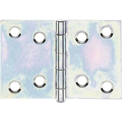 Alberts 850531 Zawias szeroki galwanicznie ocynkowany na żółto 50 x 74 mm zestaw 20 szt. Alberts 850531 Zawias szeroki galwanicznie ocynkowany na żółto 50 x 74 mm zestaw 20 szt.