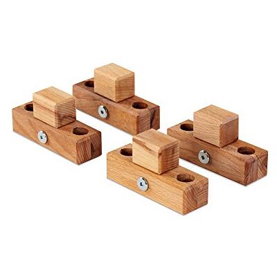 babybay szczęki łączące do stajni pasują do modeli oryginalnych, Midi, Mini, Maxi i Boxspring, olejowany buk twardzielowy babybay szczęki łączące do stajni pasują do modeli oryginalnych, Midi, Mini, Maxi i Boxspring, olejowany buk twardzielowy