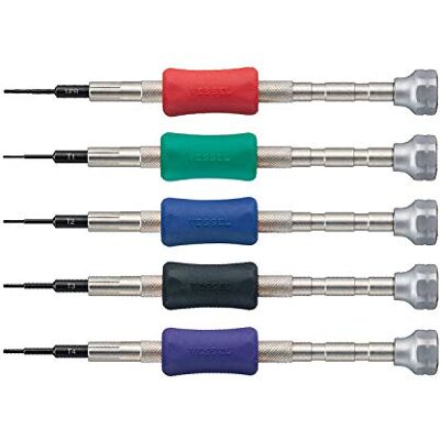 VESSEL Śrubokręt Torx Plus & Torx, precyzyjny, 5 sztuk VESSEL Śrubokręt Torx Plus & Torx, precyzyjny, 5 sztuk