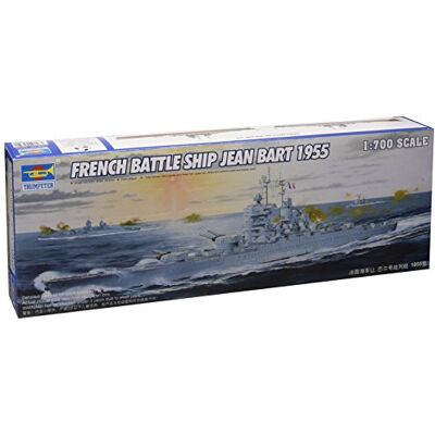 Faller Trumpeter 1:700 Jean Bart francuski pancernik marynarki wojennej (1955) Faller Trumpeter 1:700 Jean Bart francuski pancernik marynarki wojennej (1955)