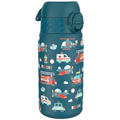 Ion8 Izolowana Stalowa Butelka na Wodę dla Dzieci, 320 ml/11 oz, Szczelna, Łatwa do Otwarcia, Bezpieczny Zamek, Można Myć w Zmywarce, Uchwyt do Przenoszenia, Higieniczne Pokrycie, Pojazd Ratunkowy Ion8 Izolowana Stalowa Butelka na Wodę dla Dzieci, 320 ml/11 oz, Szczelna, Łatwa do Otwarcia, Bezpieczny Zamek, Można Myć w Zmywarce, Uchwyt do Przenoszenia, Higieniczne Pokrycie, Pojazd Ratunkowy