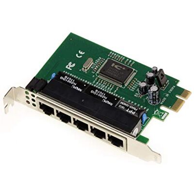 Kalea-Informatique 5-portowy Ethernet PCIe switch - Niezawodne połączenie Kalea-Informatique 5-portowy Ethernet PCIe switch - Niezawodne połączenie