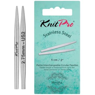 KnitPro Igła wymienna Mindful Petite 2" (5 cm) 2,75 mm (US 2) KnitPro Igła wymienna Mindful Petite 2" (5 cm) 2,75 mm (US 2)