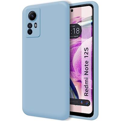 Tumundosmartphone Ultra miękki płynny silikon dla Xiaomi Redmi Note 12S Kolor Niebieski Tumundosmartphone Ultra miękki płynny silikon dla Xiaomi Redmi Note 12S Kolor Niebieski
