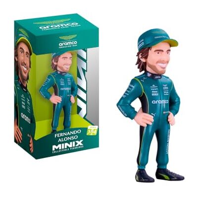 MINIX Sports #154 Aston Martin Fernando Alonso 2026 figurka kolekcjonerska 12 cm MINIX Sports #154 Aston Martin Fernando Alonso 2026 figurka kolekcjonerska 12 cm