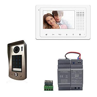 Digitone DIGI43C wideodomofon z kolorowym monitorem, 4,3 cala, aparat o kącie 105°, klawiatura z kodem Digitone DIGI43C wideodomofon z kolorowym monitorem, 4,3 cala, aparat o kącie 105°, klawiatura z kodem