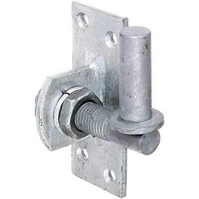 Alberts GAH- 318765 klopsiarka do przykręcania, regulowana o 20 mm, ocynkowana ogniowo, wymiary trzpienia Ø 16 mm, płyta 100 x 40 mm Alberts GAH- 318765 klopsiarka do przykręcania, regulowana o 20 mm, ocynkowana ogniowo, wymiary trzpienia Ø 16 mm, płyta 100 x 40 mm