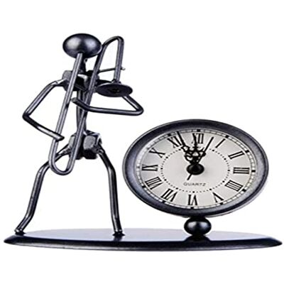 GEWA Skulptur mit Uhr Posaune GEWA Skulptur mit Uhr Posaune