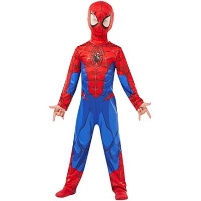 Rubie's Marvel Spider-Man klasyczny kostium dziecięcy, niebiesko-czerwony, XL (9-10 lat) / 140 cm Rubie's Marvel Spider-Man klasyczny kostium dziecięcy, niebiesko-czerwony, XL (9-10 lat) / 140 cm