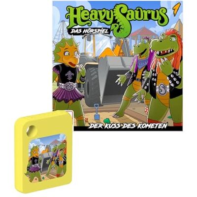 Galakto token audio: Heavysaurus Pocałunek komety (odcinek 1), słuchowisko dla dzieci od 4 lat, czas odtwarzania ok. 47 minut Galakto token audio: Heavysaurus Pocałunek komety (odcinek 1), słuchowisko dla dzieci od 4 lat, czas odtwarzania ok. 47 minut