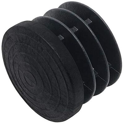 Adsamm INS-R-BL-32-32 INS-R-BL-32 32 x zatyczki lamelowe, czarne, Ø 32 mm Adsamm INS-R-BL-32-32 INS-R-BL-32 32 x zatyczki lamelowe, czarne, Ø 32 mm
