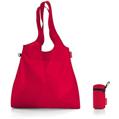 reisenthel Mini maxi shopper L 44 x 68 x 9 cm 22 litry czerwony reisenthel Mini maxi shopper L 44 x 68 x 9 cm 22 litry czerwony