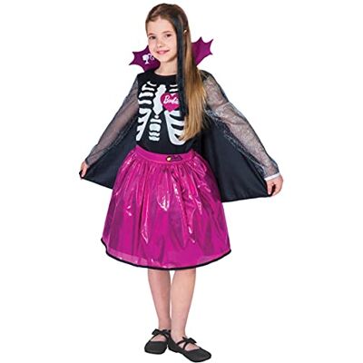 Ciao Barbie Skeletrina SweetHeart Halloween Special Edition costume dress disguise official girl (Size 8-10 years) Ciao Barbie Skeletrina SweetHeart Halloween Special Edition costume dress disguise official girl (Size 8-10 years)