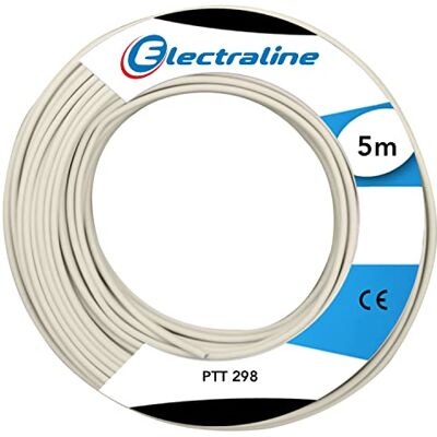 Electraline 60131053E PTT 298 5M, kość słoniowa Electraline 60131053E PTT 298 5M, kość słoniowa