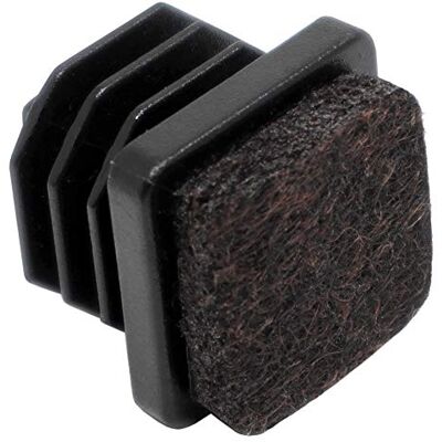 Adsamm INS-R-F-BL-1818-16 INS-R-F-BL-1818 16 x zatyczki lamelowe z filcu, czarne, 14 x 14-16 x 16 mm Adsamm INS-R-F-BL-1818-16 INS-R-F-BL-1818 16 x zatyczki lamelowe z filcu, czarne, 14 x 14-16 x 16 mm