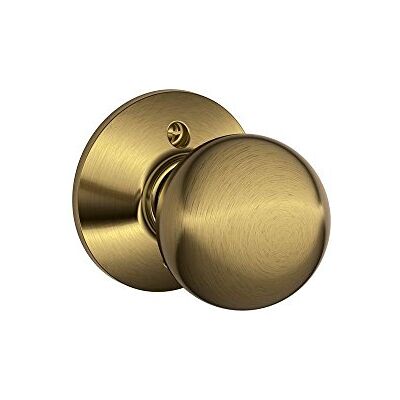 SCHLAGE F170ORB609 Orbit Dummy Gałka, antyczny mosiądz SCHLAGE F170ORB609 Orbit Dummy Gałka, antyczny mosiądz
