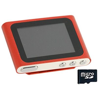 Xtreme 27705R Player MP 4/MP 3 z wyświetlaczem 1.8, w komplecie microSD 4 GB, kabel do transmisji danych i zestaw słuchawkowy Xtreme 27705R Player MP 4/MP 3 z wyświetlaczem 1.8, w komplecie microSD 4 GB, kabel do transmisji danych i zestaw słuchawkowy