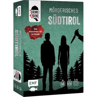 Fischer Crime & Dine Das Krimi-Dinner-Set: Mörderisches Südtirol: Krimi-Party für zu Hause mit Einladungen, Rollenheften, Lageplan, Hinweisen, Tischkarten, Rezepten, Kostümideen und mehr: Für 5-8 Personen Fischer Crime & Dine Das Krimi-Dinner-Set: Mörderisches Südtirol: Krimi-Party für zu Hause mit Einladungen, Rollenheften, Lageplan, Hinweisen, Tischkarten, Rezepten, Kostümideen und mehr: Für 5-8 Personen