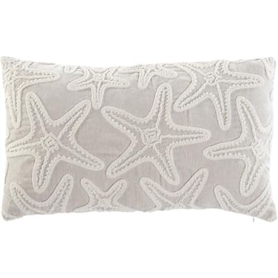 AlexandreHouse COJIN CHENILLA 60 x 10 x 35 450 g, Bordado BEIGE AlexandreHouse COJIN CHENILLA 60 x 10 x 35 450 g, Bordado BEIGE