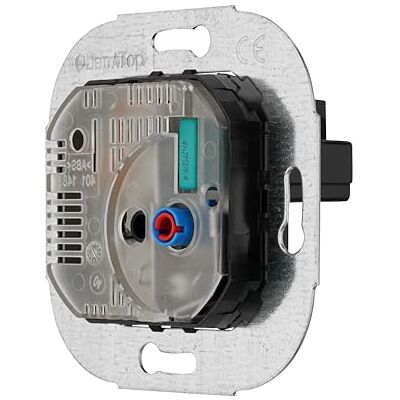 REV 0399880006 TECHNIK, regulator ogrzewania, mechaniczny regulator temperatury, +5° do +45°C, podtynkowy, srebrny REV 0399880006 TECHNIK, regulator ogrzewania, mechaniczny regulator temperatury, +5° do +45°C, podtynkowy, srebrny