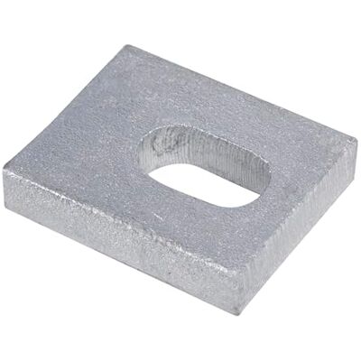 Alberts 823245 tarcza U do kotwy dojazdowej, ocynkowana ogniowo, 50 x 40 mm, zestaw 50 sztuk Alberts 823245 tarcza U do kotwy dojazdowej, ocynkowana ogniowo, 50 x 40 mm, zestaw 50 sztuk