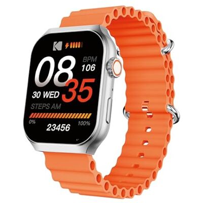 SW7210 KODAK SW-7210 Inteligentny zegarek ekran 51 mm HD Połączenia Bluetooth i asystent głosowy tętno, SpO2, stres 100+ trybów sportowych GPS 5 dni pracy na baterii bezprzewodowe ładowanie SW7210 KODAK SW-7210 Inteligentny zegarek ekran 51 mm HD Połączenia Bluetooth i asystent głosowy tętno, SpO2, stres 100+ trybów sportowych GPS 5 dni pracy na baterii bezprzewodowe ładowanie