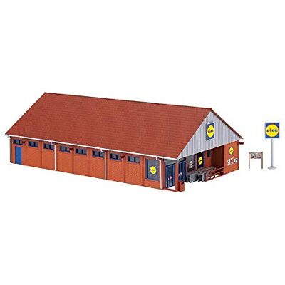Faller FA130615 Lidl-Markt zestaw modelarski, akcesoria, wielokolorowy Faller FA130615 Lidl-Markt zestaw modelarski, akcesoria, wielokolorowy