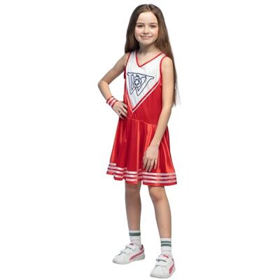 Boland dziecięcy kostium cheerleaderki, dziecięcy kostium karnawałowy na karnawał i bale przebierańców Boland dziecięcy kostium cheerleaderki, dziecięcy kostium karnawałowy na karnawał i bale przebierańców