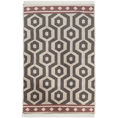 Bakero Arya 17 Grey/Pink 80 x 150 cm Bakero Arya 17 Grey/Pink 80 x 150 cm