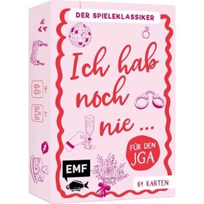 Fischer Kartenspiel: Ich hab noch nie ... für den Junggesellinnenabschied: Der witzige Partyklassiker mit über 60 schamlosen Statements für JGAs, Bachelorette-Partys, Mädelsabende & Co. ab 18 Jahren Fischer Kartenspiel: Ich hab noch nie ... für den Junggesellinnenabschied: Der witzige Partyklassiker mit über 60 schamlosen Statements für JGAs, Bachelorette-Partys, Mädelsabende & Co. ab 18 Jahren