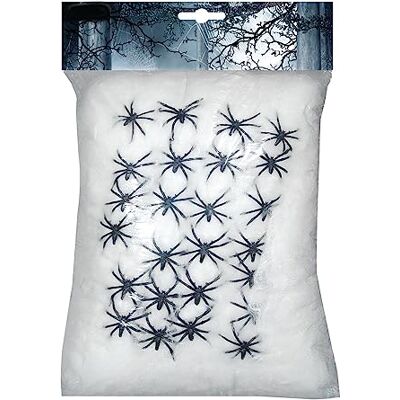 Ciao Decorative cobwebs (500 g) with 25 spiders Ciao Decorative cobwebs (500 g) with 25 spiders