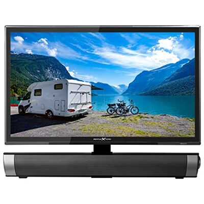REFLEXION LEDW24SB telewizor LED (24 cale) z soundbarem do samochodów kempingowych z DVB-T2 HD, potrójnym tunerem i adapterem samochodowym 12 V (12/24 V, Full-HD, HDMI, USB, EPG, CI+, DVB-T), czarny REFLEXION LEDW24SB telewizor LED (24 cale) z soundbarem do samochodów kempingowych z DVB-T2 HD, potrójnym tunerem i adapterem samochodowym 12 V (12/24 V, Full-HD, HDMI, USB, EPG, CI+, DVB-T), czarny